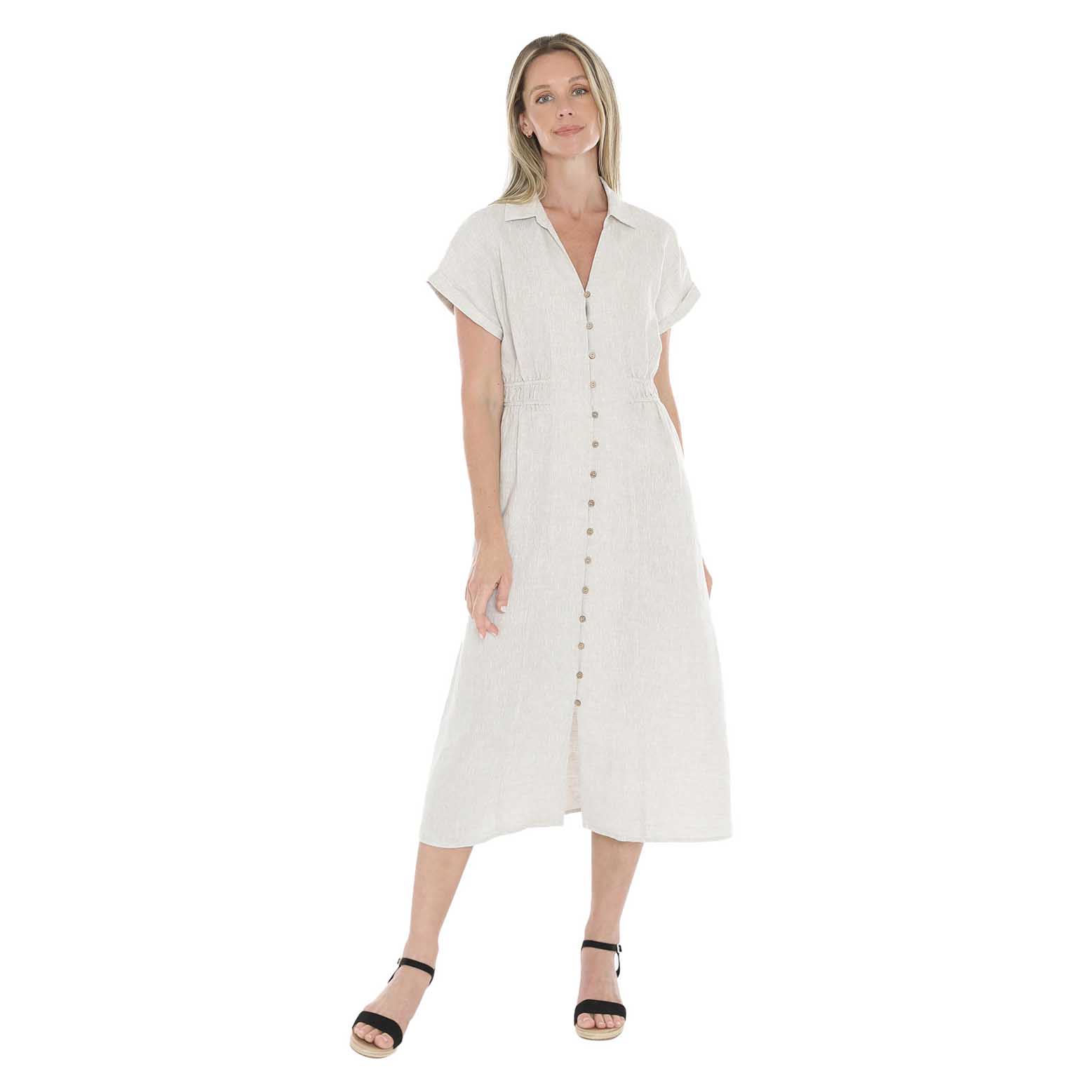 Jump Elastic Waist Dress
